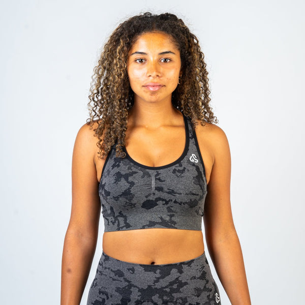 Black Camo Sports Bra