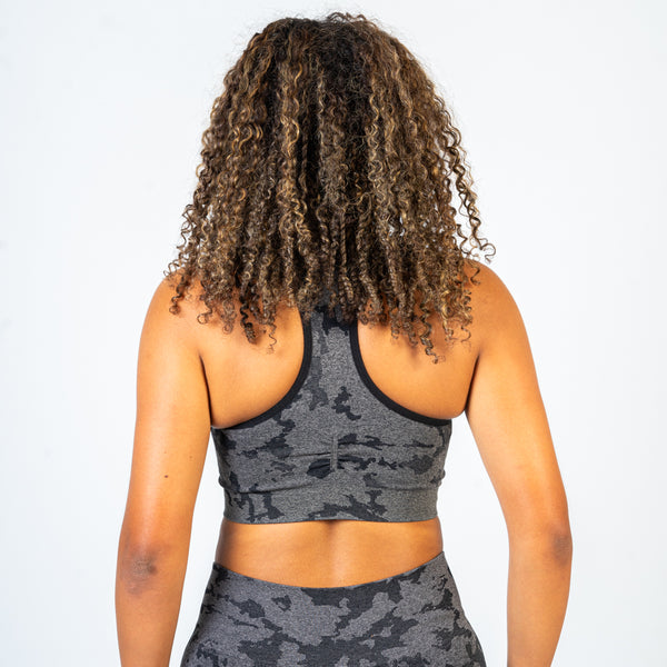 Black Camo Sports Bra